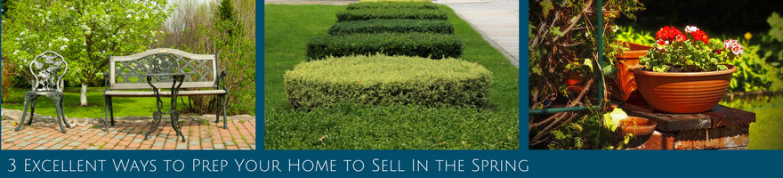 prep for selling a home in spring